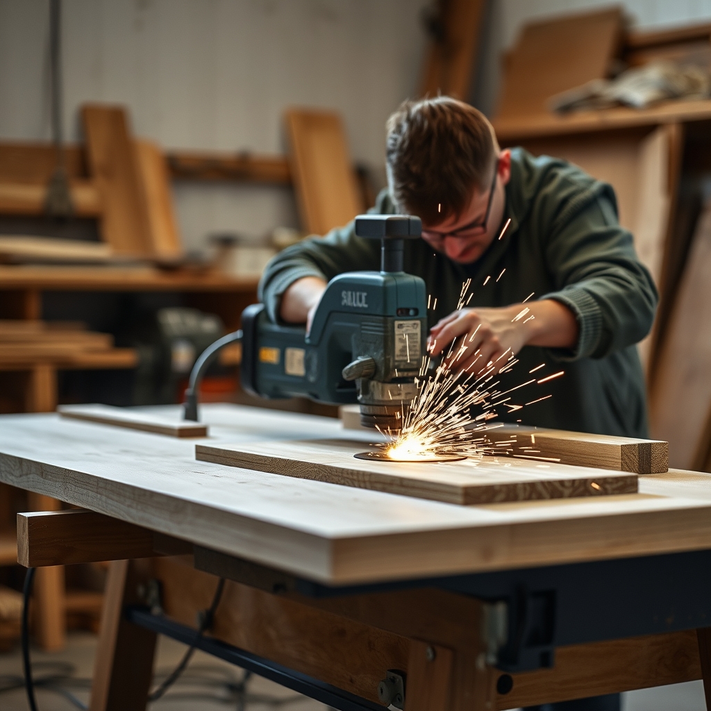 Les matériaux spécifiques et leurs contraintes de découpe · coupe plan de travail angle