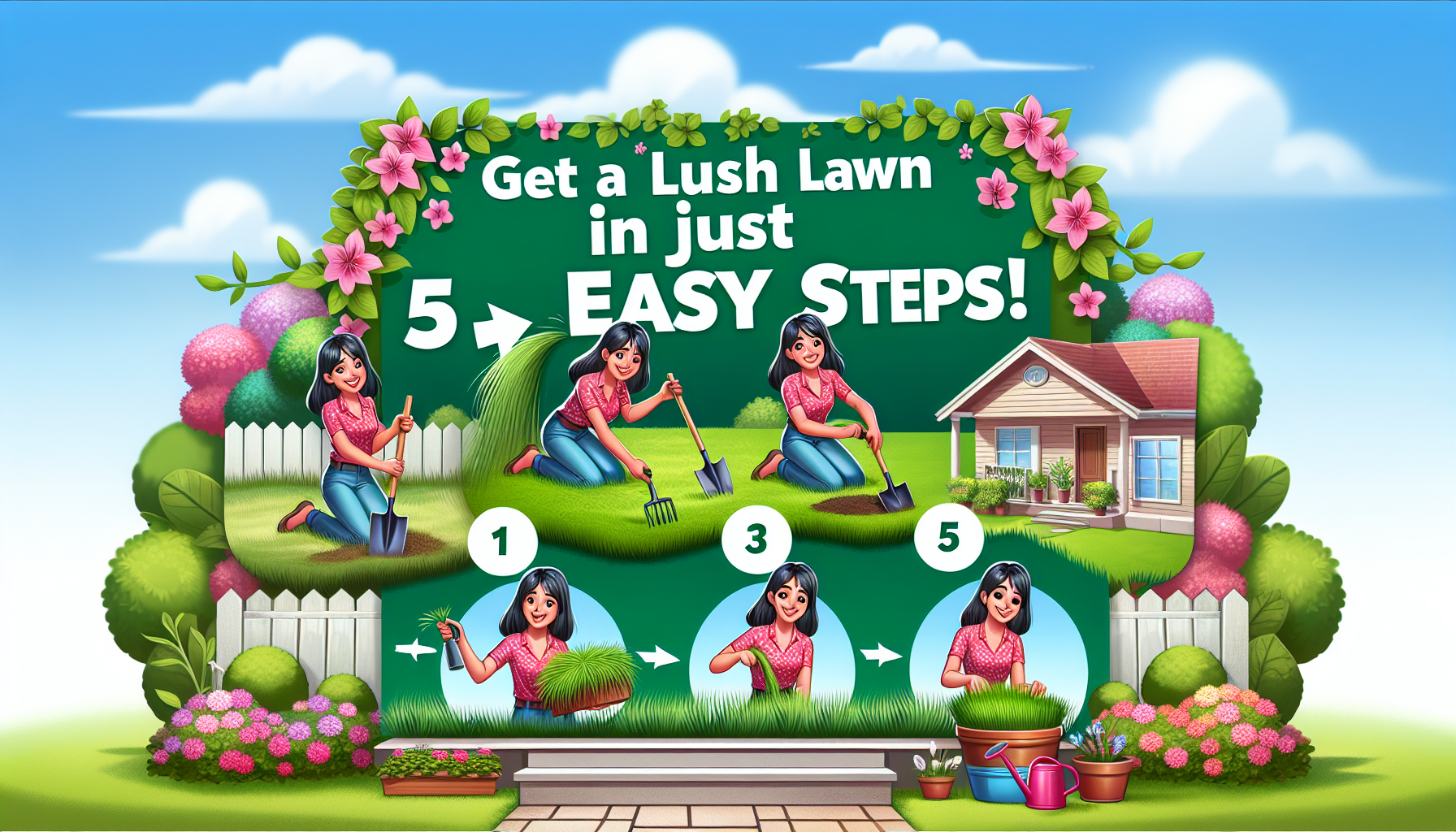 découvrez comment transformer votre jardin avec un gazon éclatant en seulement 5 étapes simples. suivez nos conseils pratiques et accessibles pour obtenir un pelouse verdoyante et saine, idéale pour profiter de votre extérieur.